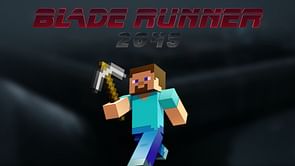 Minecraft player recreates a scene from Blade Runner 2049