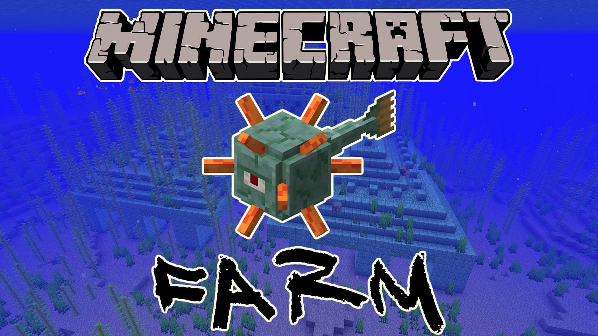 How to make a Minecraft guardian farm (Image via Mojang)