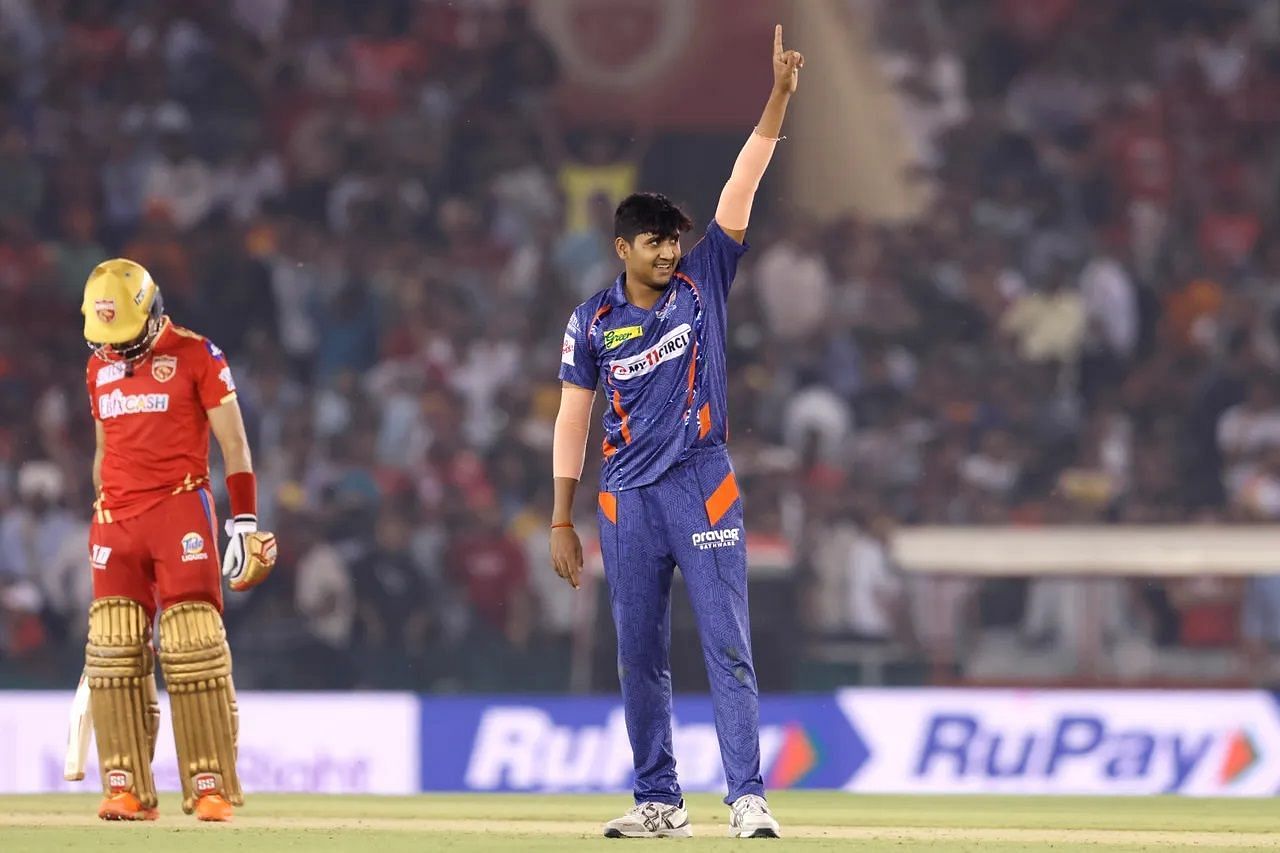 Yash Thakur picked up 13 wickets in nine games in IPL 2023. [P/C: iplt20.com]