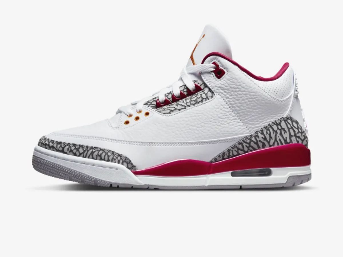 Air Jordan 3 Super Exclusive Pair in Super Bowl 2024 (Image via Instagram/@nicekicks)