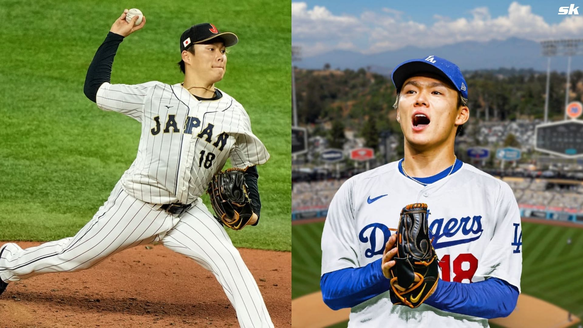 Yoshinobu Yamamoto discusses first MLB spring training with Dodgers