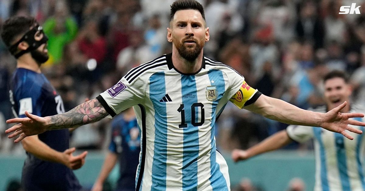 Argentine playmaker Lionel Messi