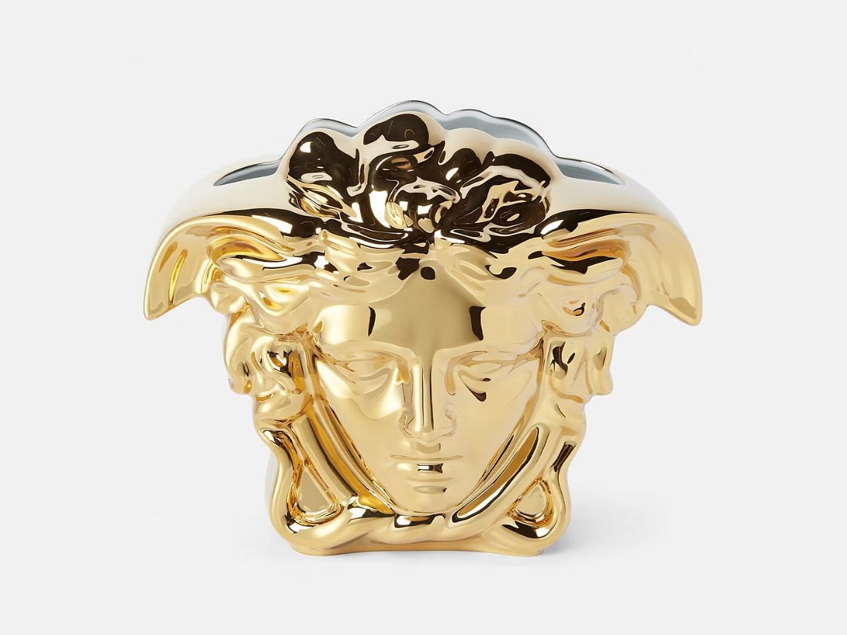 Versace home decor item: Vase of Medusa (Image via Versace)