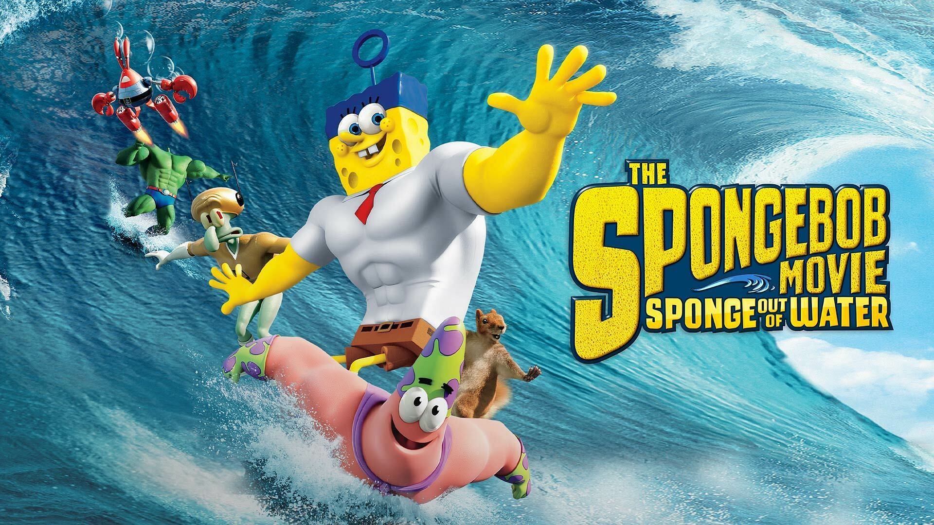 SpongeBob Squarepants Movie: Sponge Out of Water (Image via Paramount Plus)