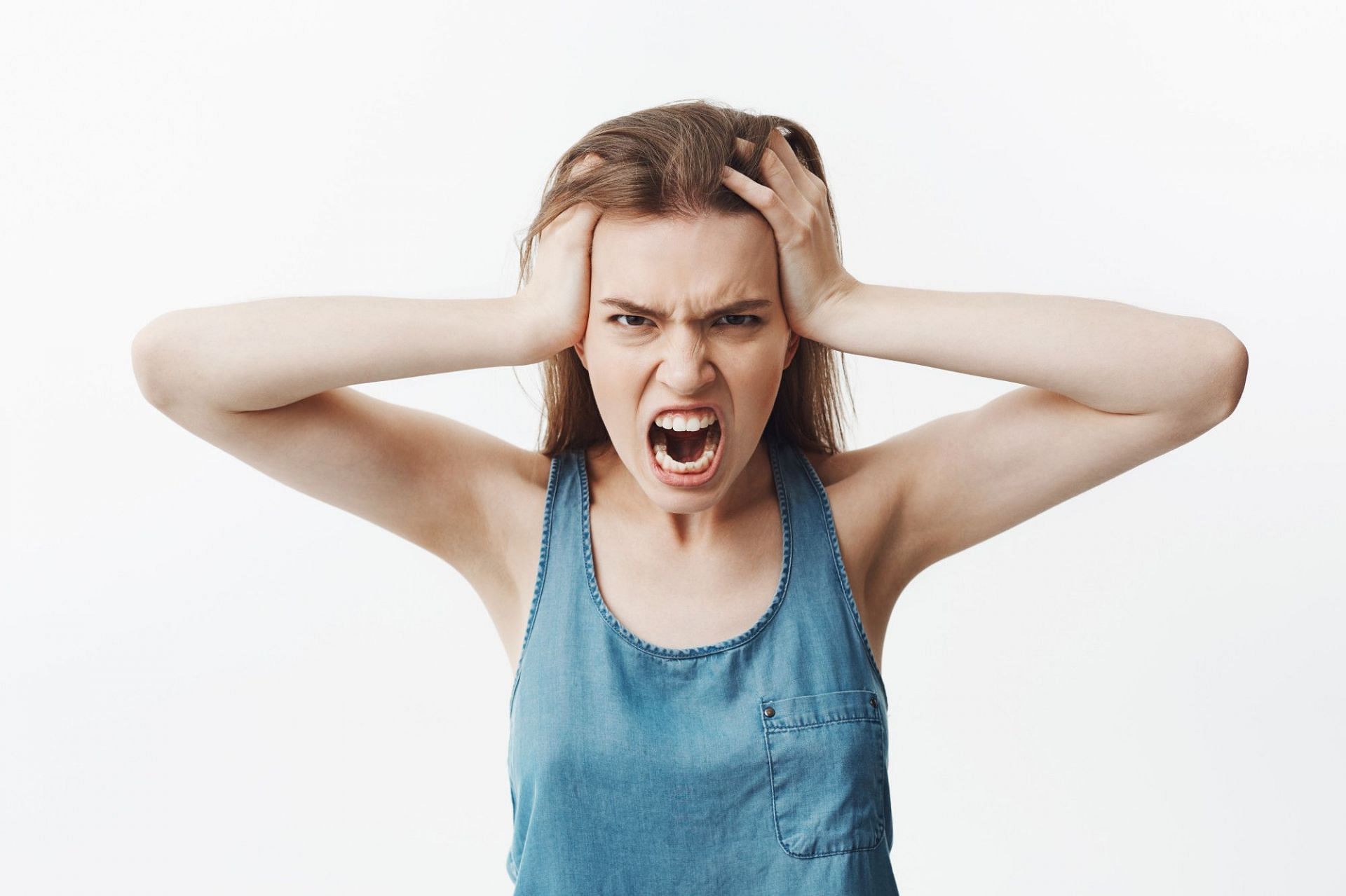 Panic attacks can make you feel mad (Image by cookie_studio on Freepik)