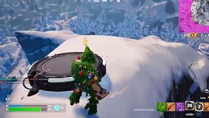 Fortnite player sneakily slide-kicks opponent off mountain, community left in splits
