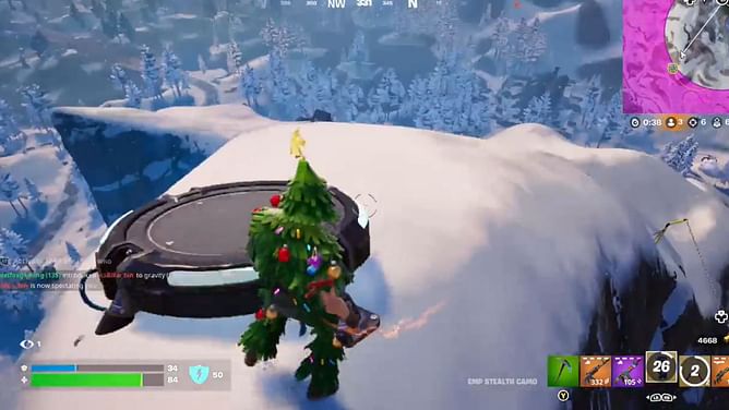 Fortnite player sneakily slide-kicks opponent off mountain, community left in splits