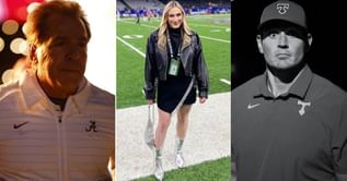 Nick Saban’s daughter Kristen Saban takes subtle shot at CFB analyst David Pollack after former Alabama HC walks into new role