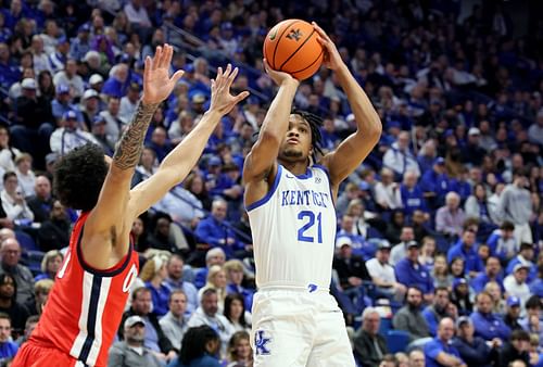 Kentucky guard DJ Wagner has returned from injury.