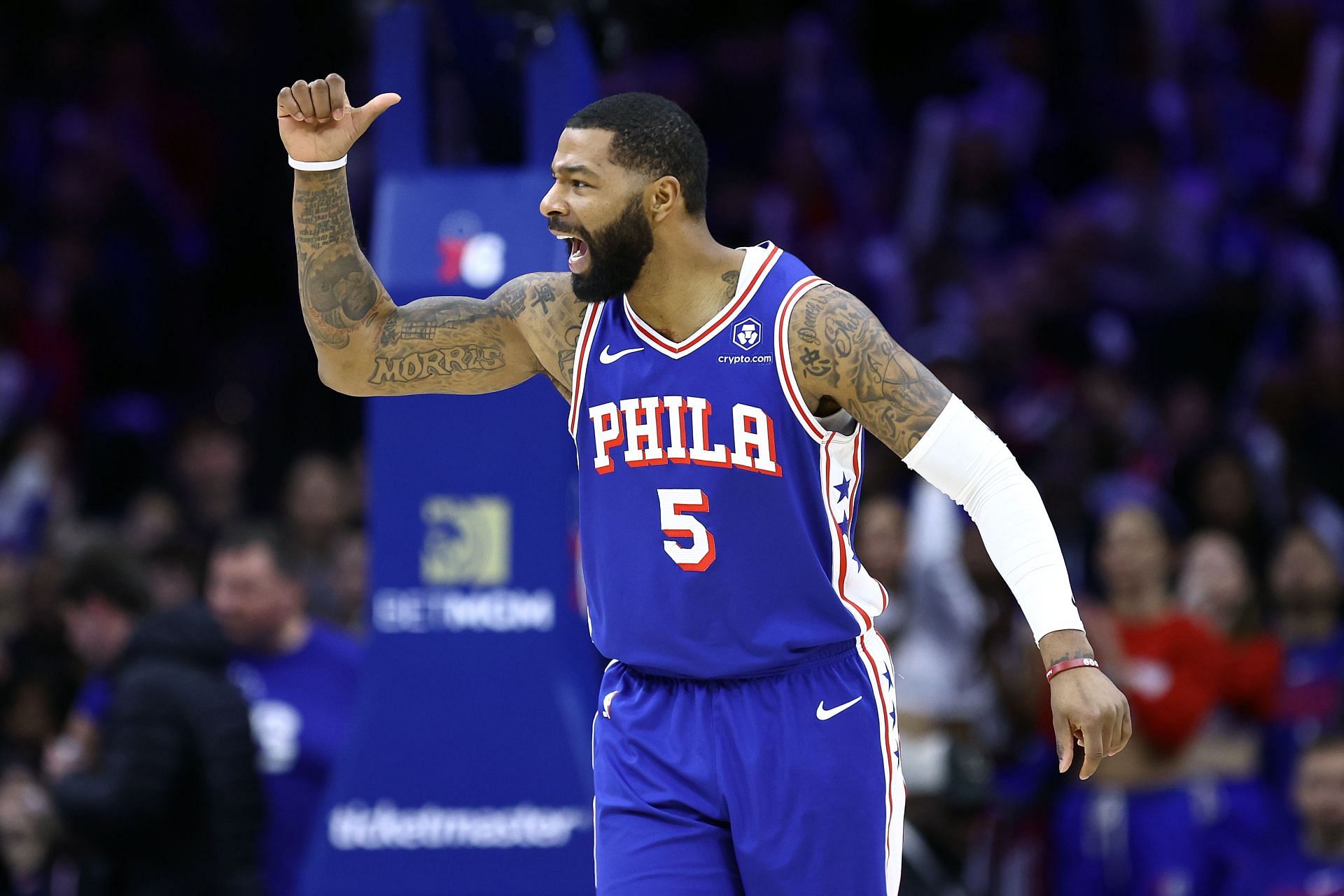 Former Philadelphia 76ers forward - Marcus Morris Sr.