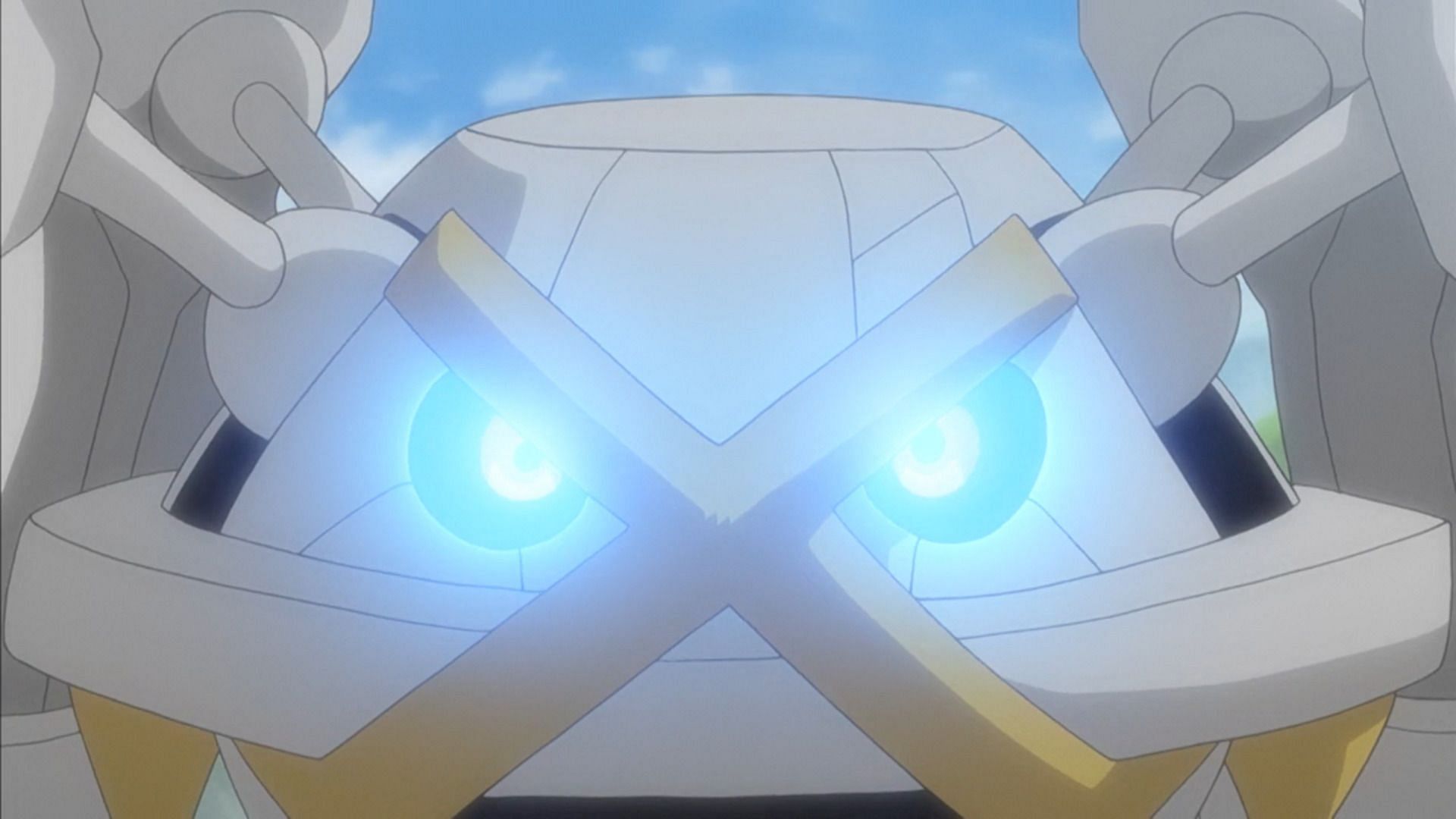 Metagross using Psychic in the anime (Image via The Pokemon Company)