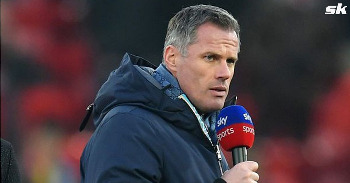 Jamie Carragher appears to be excited about Liverpool