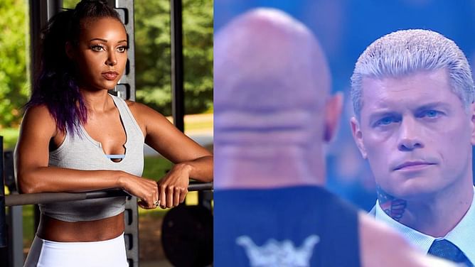 Brandi Rhodes sends disappointed one-word reaction to Cody Rhodes refusing to face Roman Reigns at WrestleMania 40