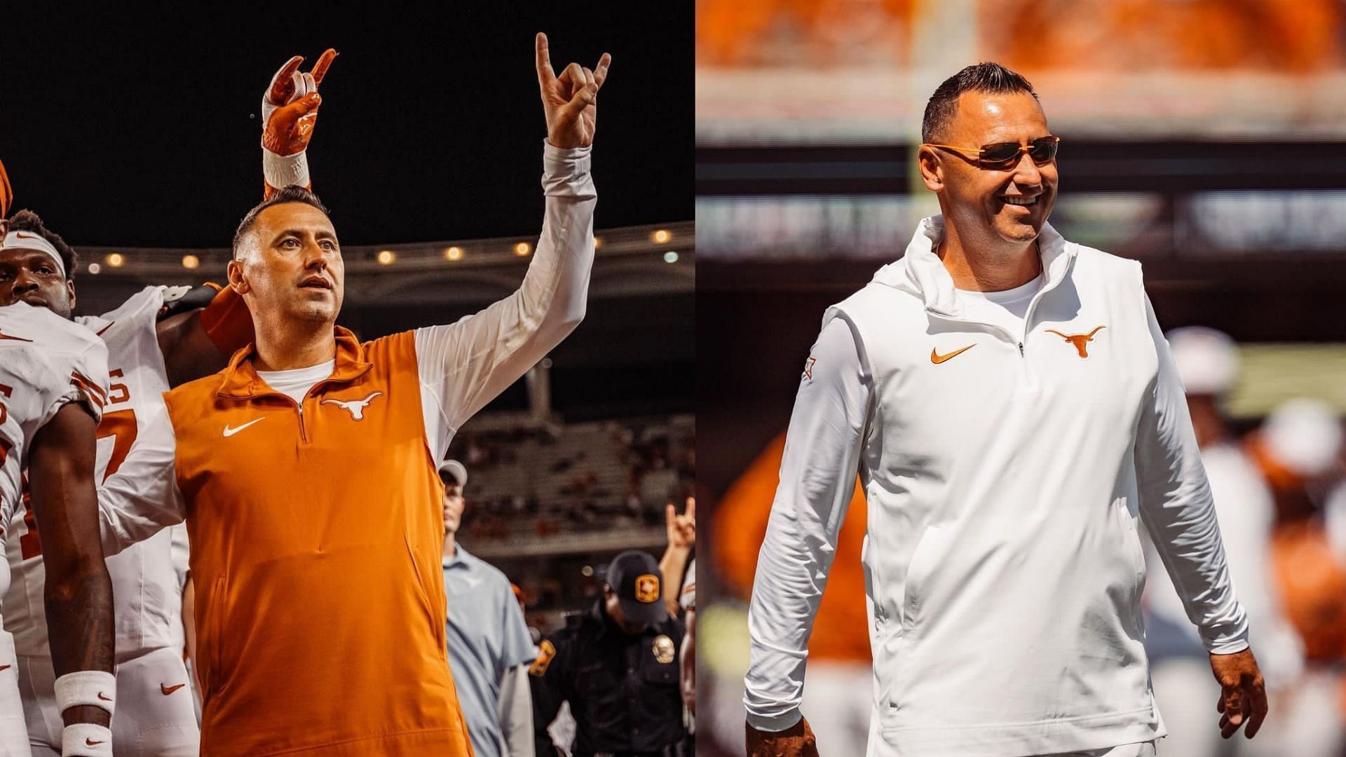 Texas Longhorns coach, Steve Sarkisian 