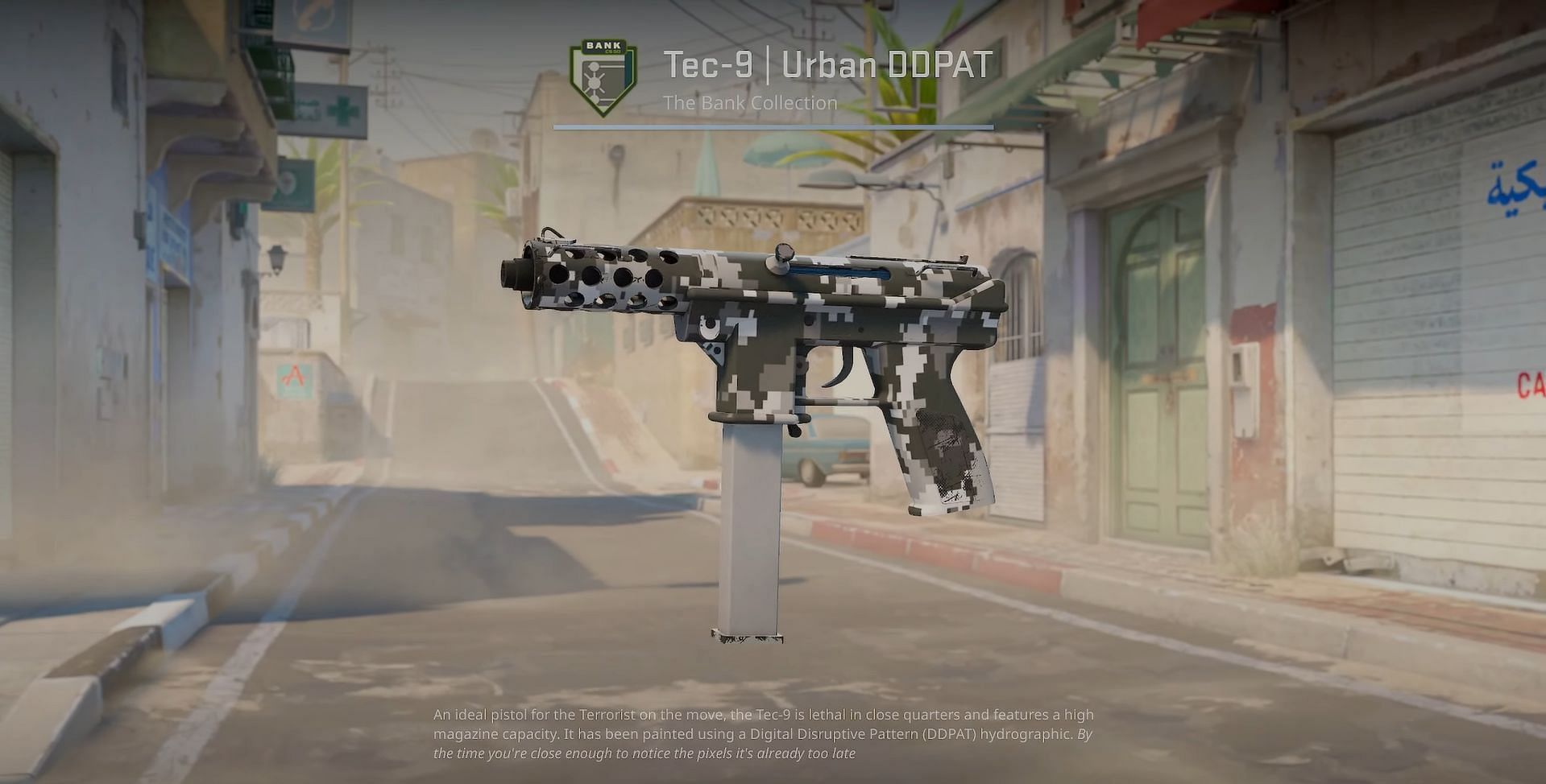 Tec-9 Urban DDPAT (Image via YouTube/covernant)