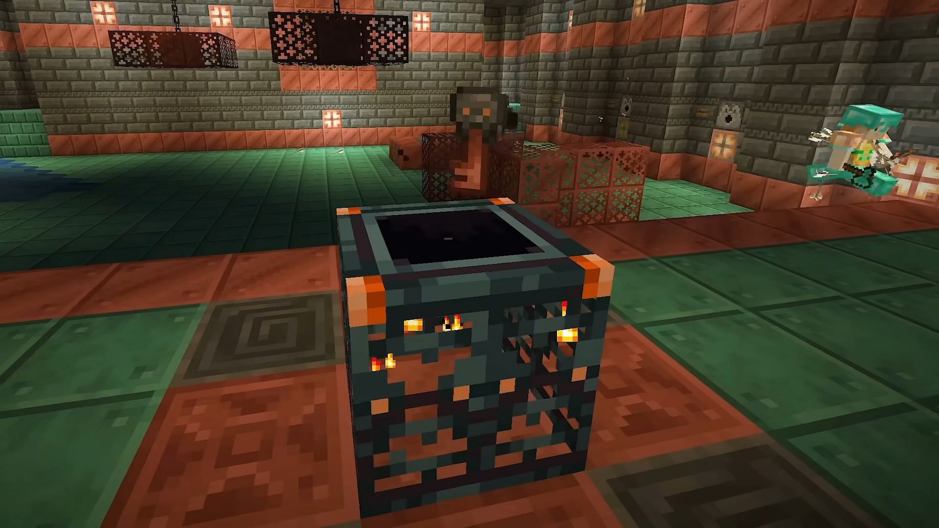 Vaults can only be opened via a trial key in Minecraft (Image via Mojang)