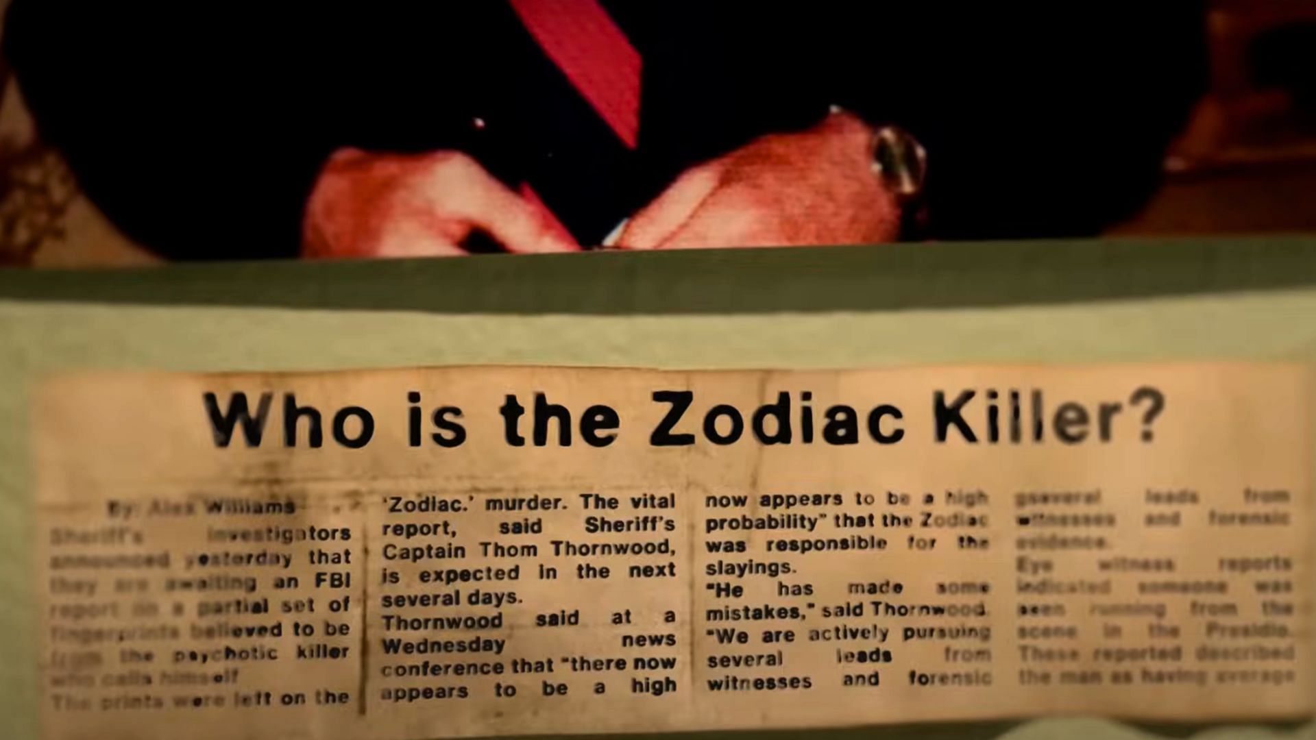 The documentary suspects Jim is the Zodiac Killer (Image via HBO Max)