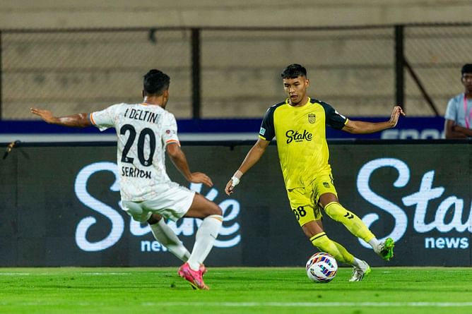 "Although we didn't win, I am proud of the performance" - Mark Zothanpuia happy with the fight shown by Hyderabad FC against Bengaluru | ISL 2023-24