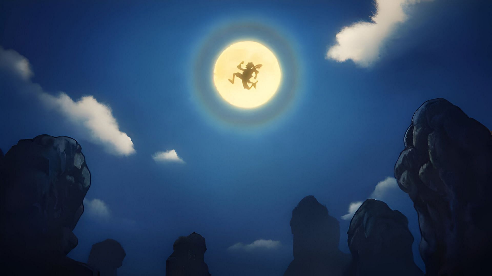 Sun God Nika as seen in the anime (Image via Toei Animation)