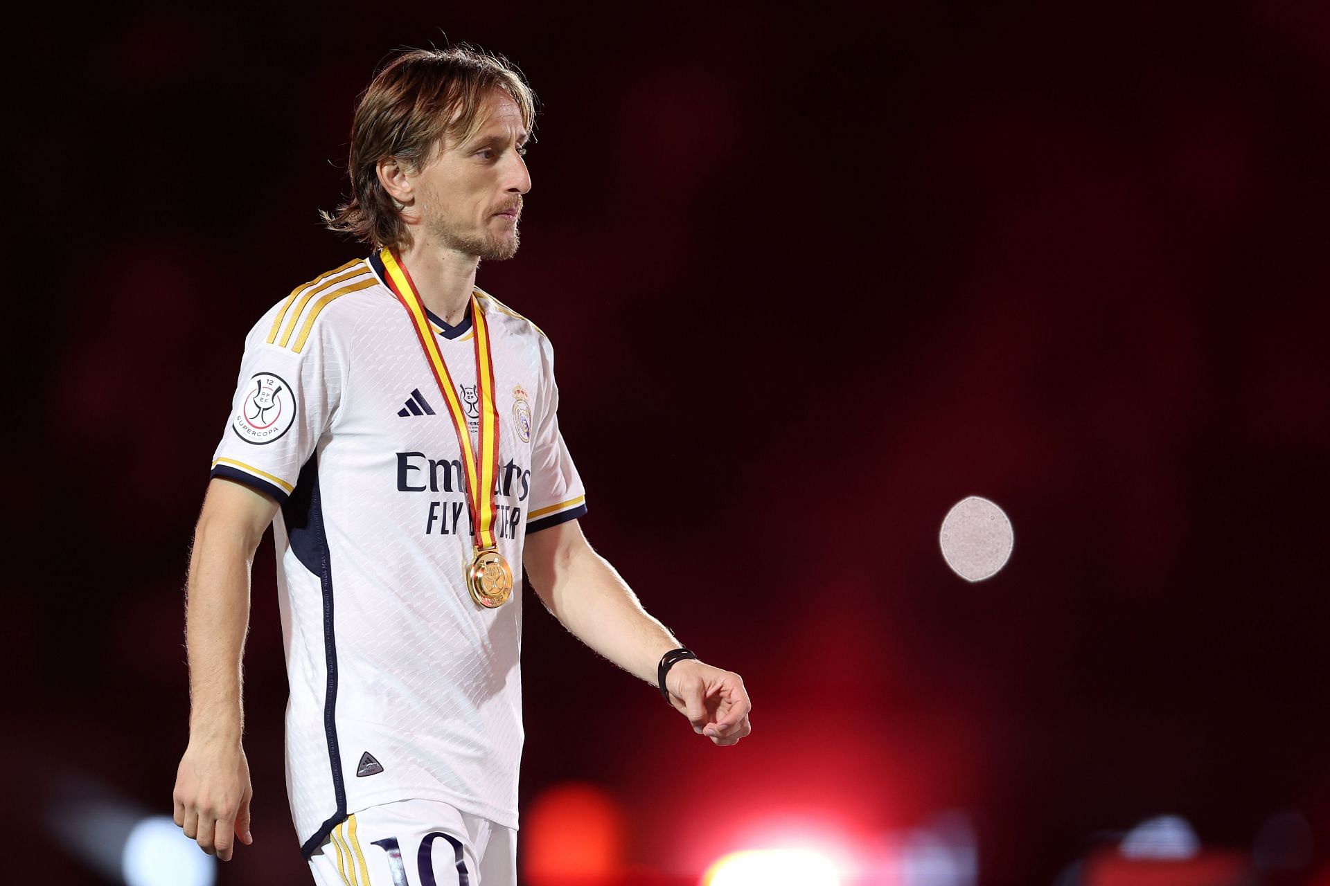 Modric bagged a stunning goal to win the game.