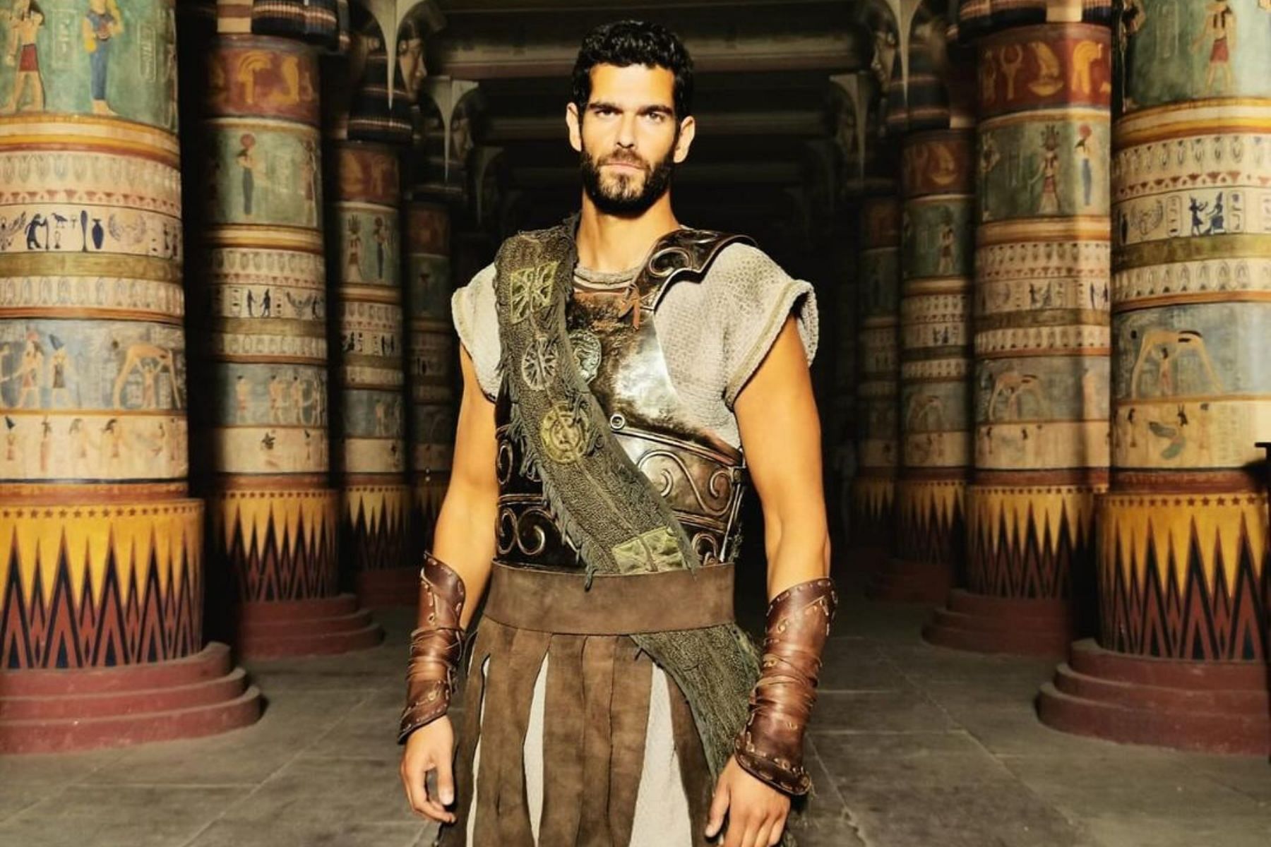 Dino Kelly as Ptolemy in Alexander: The Making of a God (Image via Instagram @dino.kel)