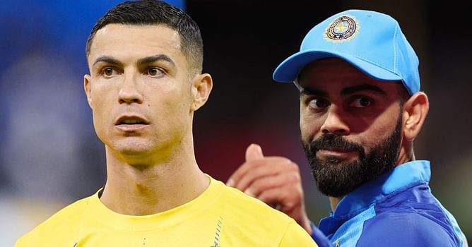 "Lot of people might not agree with me" - Virat Kohli explains why Cristiano Ronaldo is his sporting GOAT
