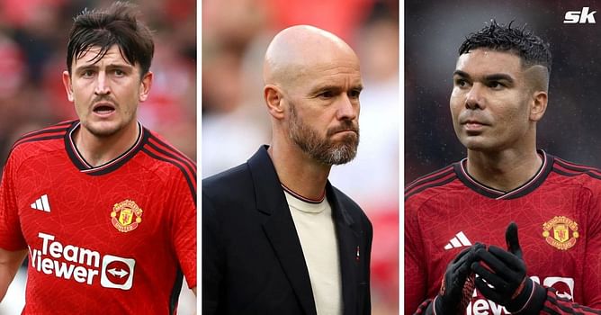 Erik ten Hag explains reason for taking off Manchester United duo Harry Maguire and Casemiro at half-time in win over Luton