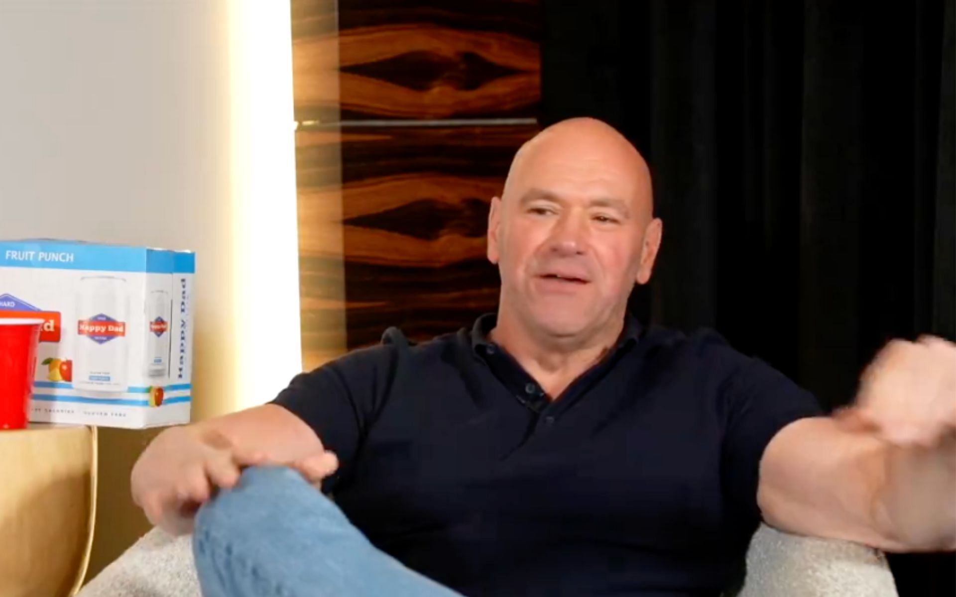 Dana White on the Full Send Podcast with The Nelk Boys [Photo Courtesy @nelkboys on X]