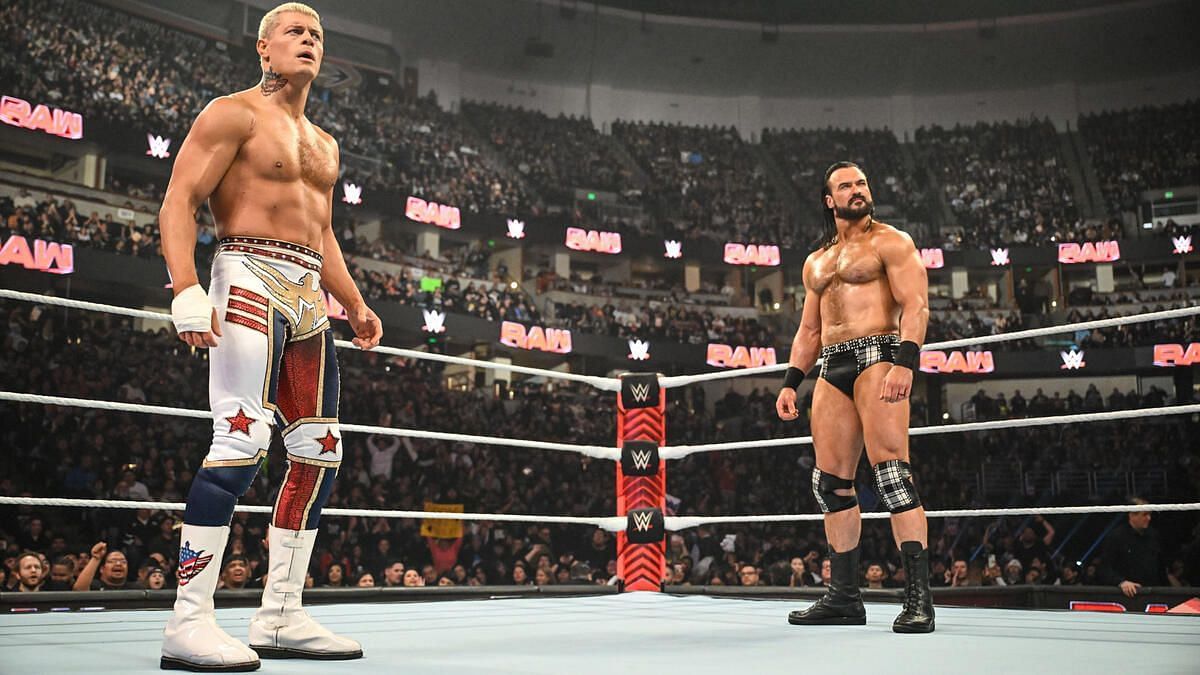 Drew McIntyre vs Cody Rhodes on RAW