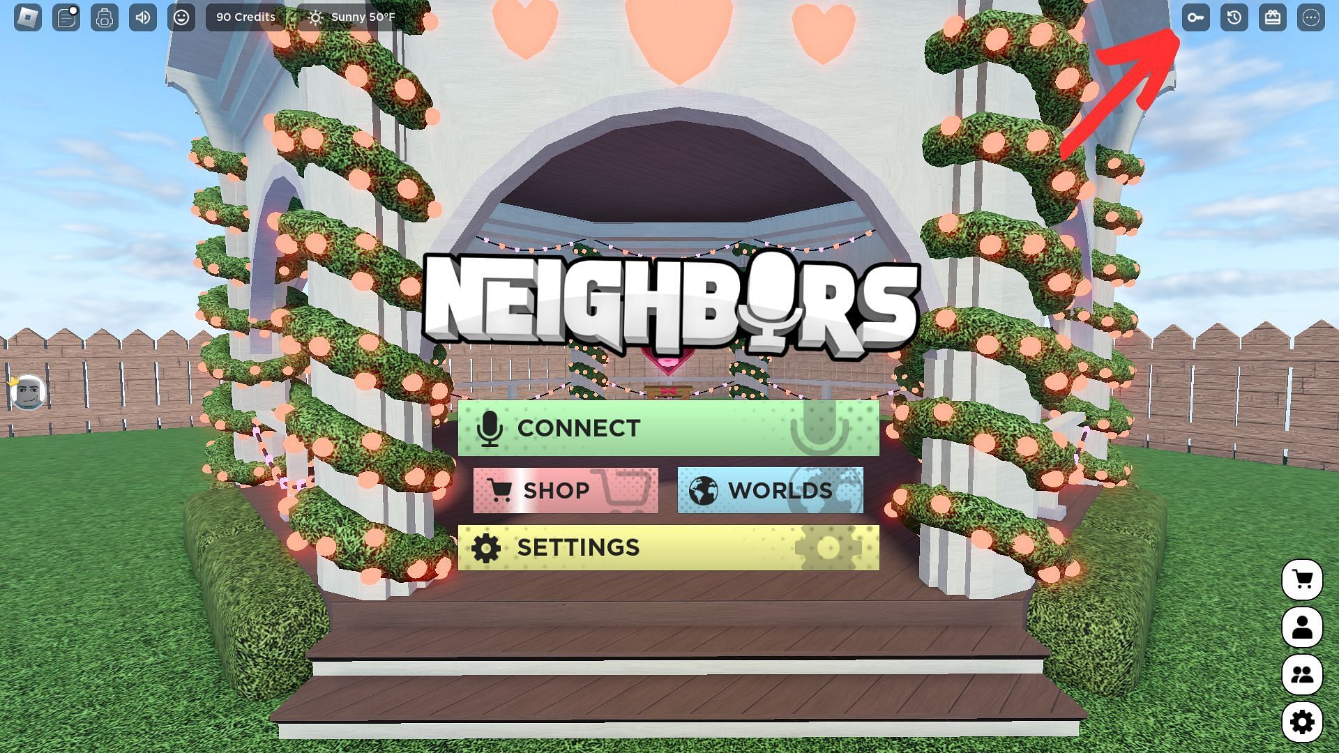 How to redeem codes for Neighbors (Image via Roblox and Sportskeeda)