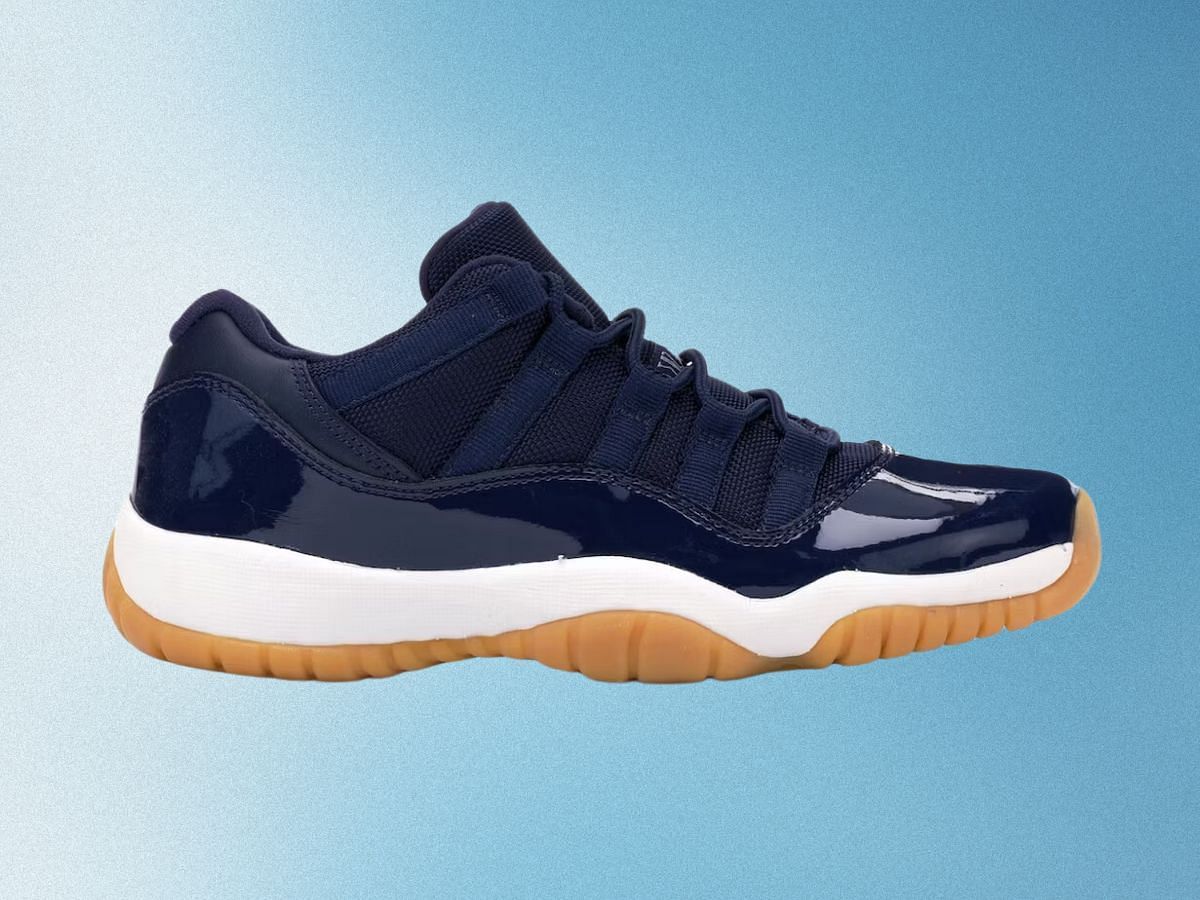 The Jordan 11 &quot;Midnight Navy&quot; (Image via StockX)