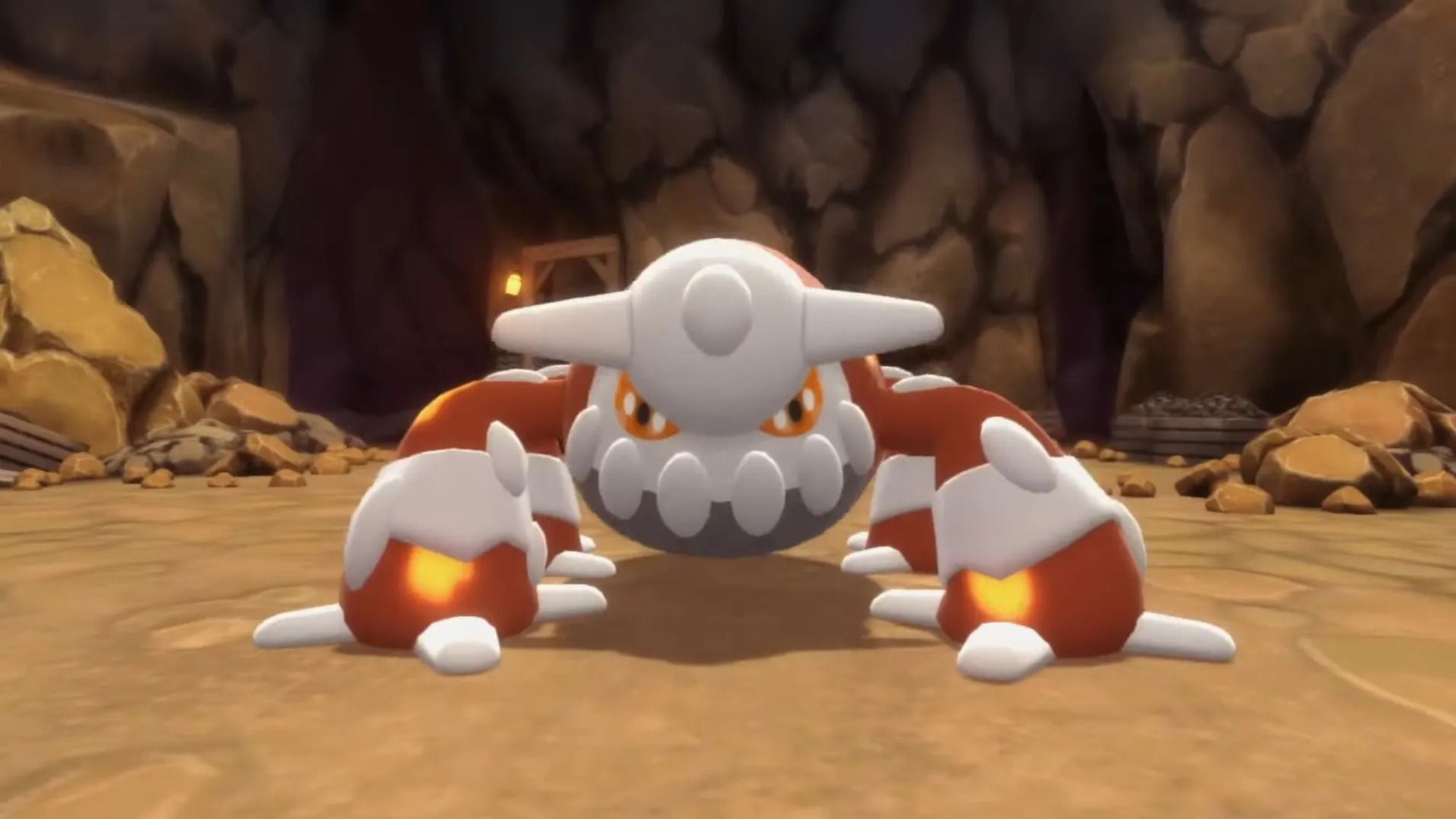 Heatran in the main series game (Image via The Pokemon Company)