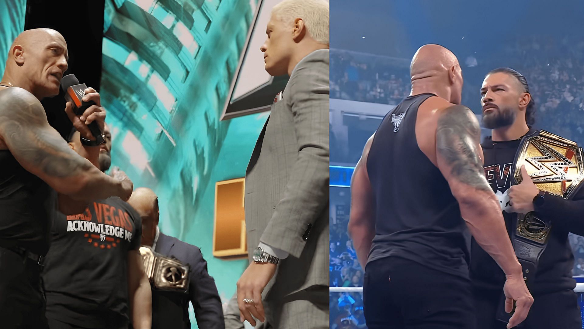 The Rock will face Roman Reigns at WrestleMania 40