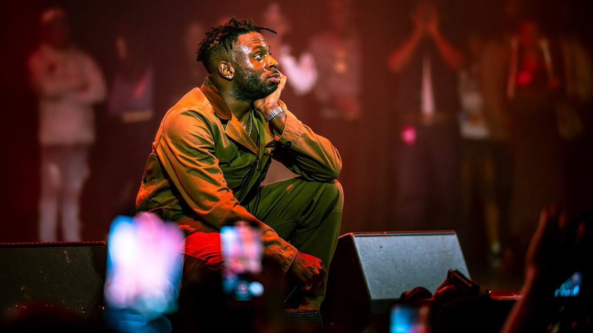 Isaiah Rashad performing at his &#039;Cilvia Demo&#039; Anniversary Show in Los Angeles