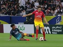 "That was a very dangerous tackle" - Netizens unhappy with IShowSpeed's tackle against Kaká at Match For Hope charity game