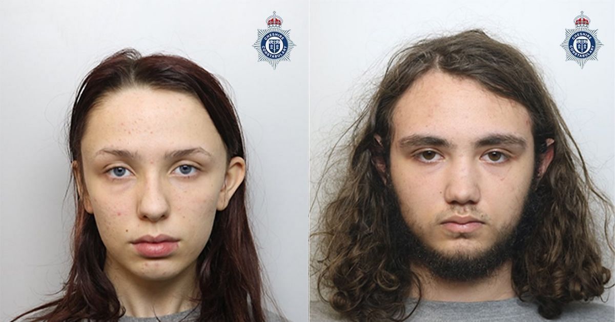 Scarlett Jenkinson and Eddie Ratcliffe (Image via Cheshire Police)