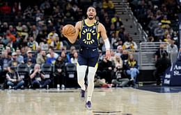 Watch: Tyrese Haliburton nails deep bucket on live show racking $50,000 for giveaway