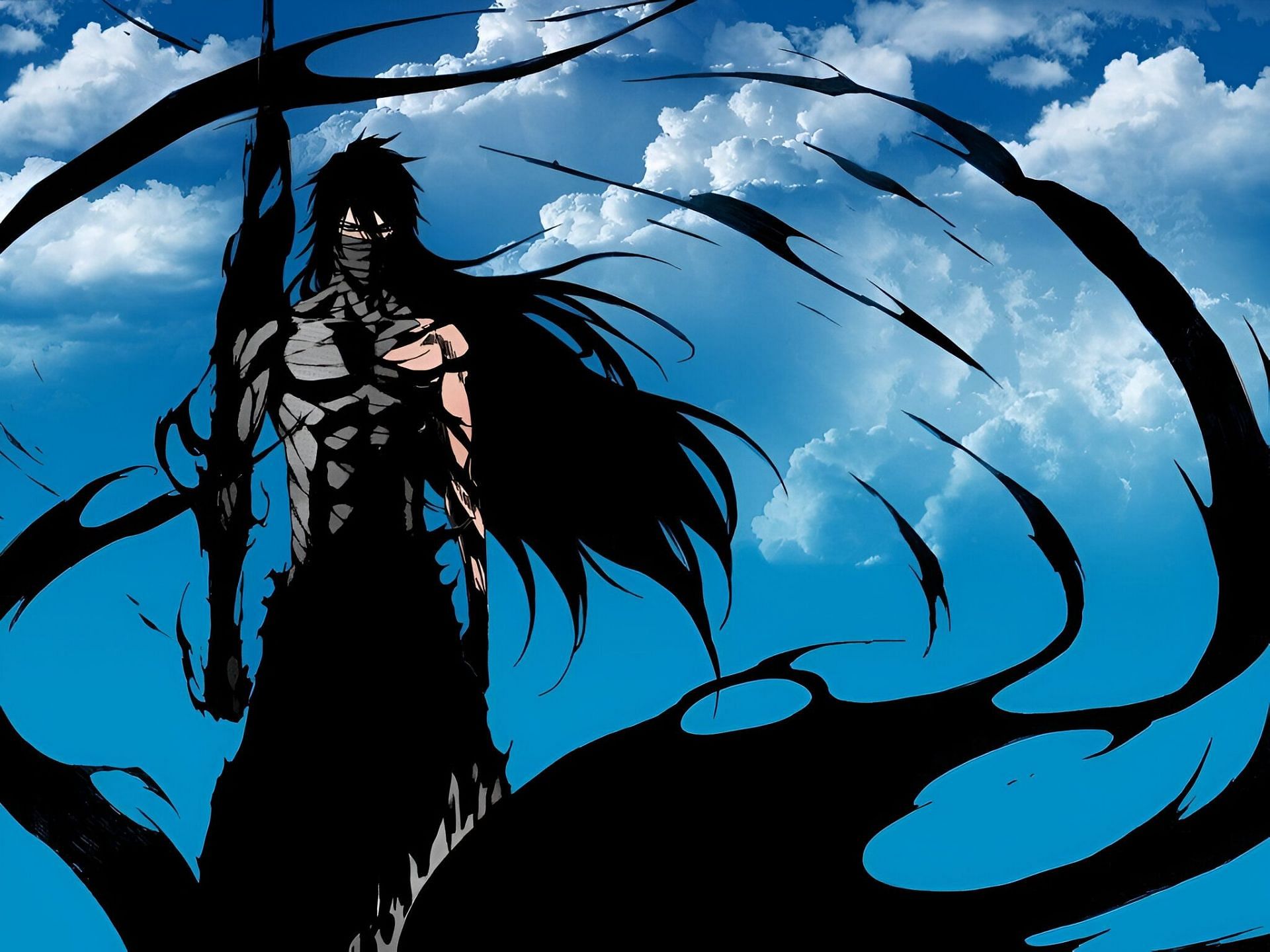 Ichigo Kurosaki using Saigo no Getsuga Tenshō (Image via Studio Pierrot)