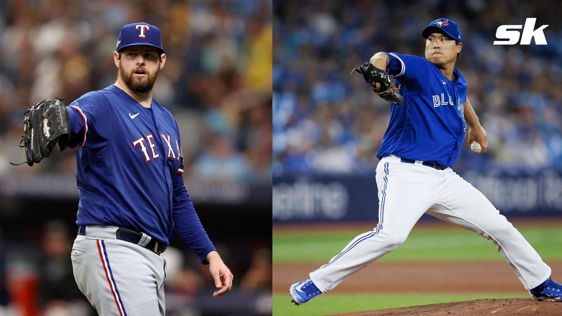 Jordan Montgomery and Hyun-Jin Ryu could be two potential starting pitcher targets for the Texas Rangers