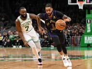 Los Angeles Lakers guard D'Angelo Russell