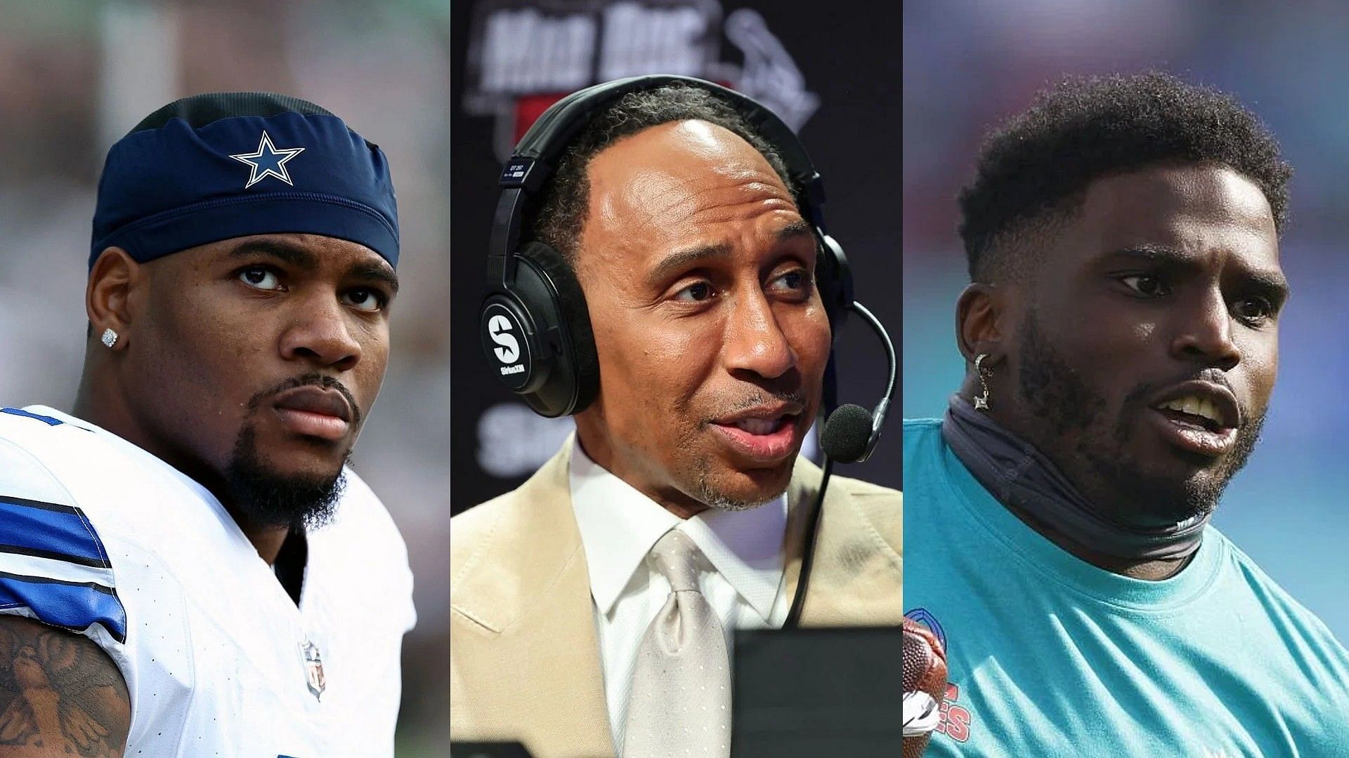 Tyreek Hill comments on noted Cowboys hater Stephen A Smith getting injured after Micah Parsons crossover