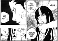 Shikamaru Nara and Eida as seen in the manga (Image via Shueisha)