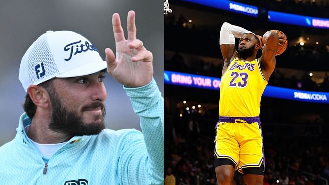 "That's a tough scene for King Lebron James”: Max Homa trolls $1,000,000,000 LA Lakers superstar’s Golf swing