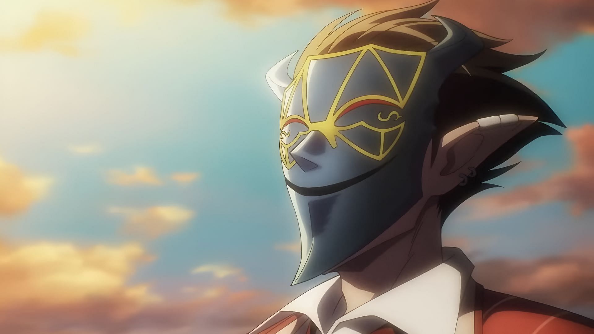 Demiurge as seen in the anime movie&#039;s teaser (Image via Madhouse)