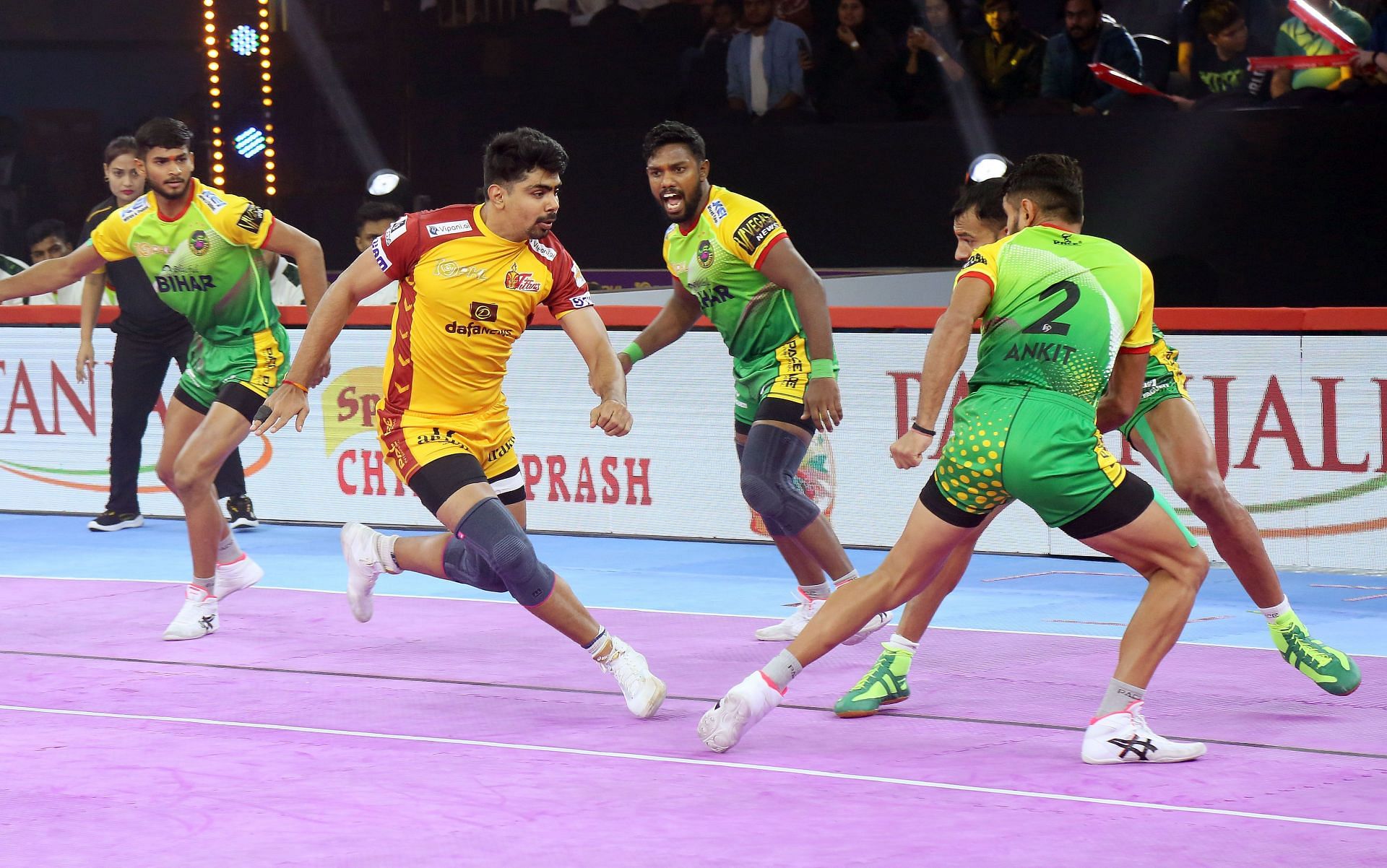 Patna Pirates vs Telugu Titans (Credits: PKL)