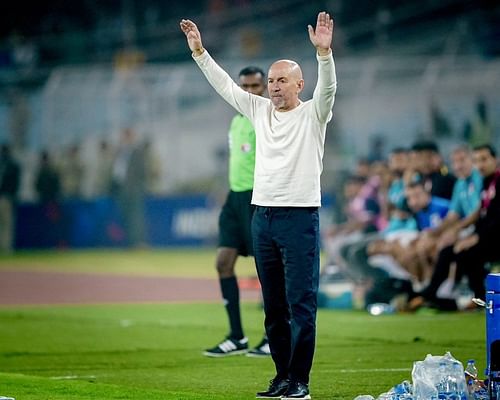 Habas on the sidelines at the Salt Lake Stadium. (MBSG Media)