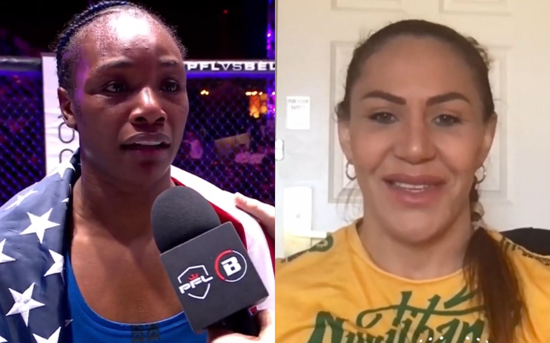 Claressa Shields claims Cris Cyborg backed out of 