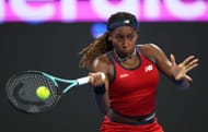 Coco Gauff at the 2024 Qatar Open