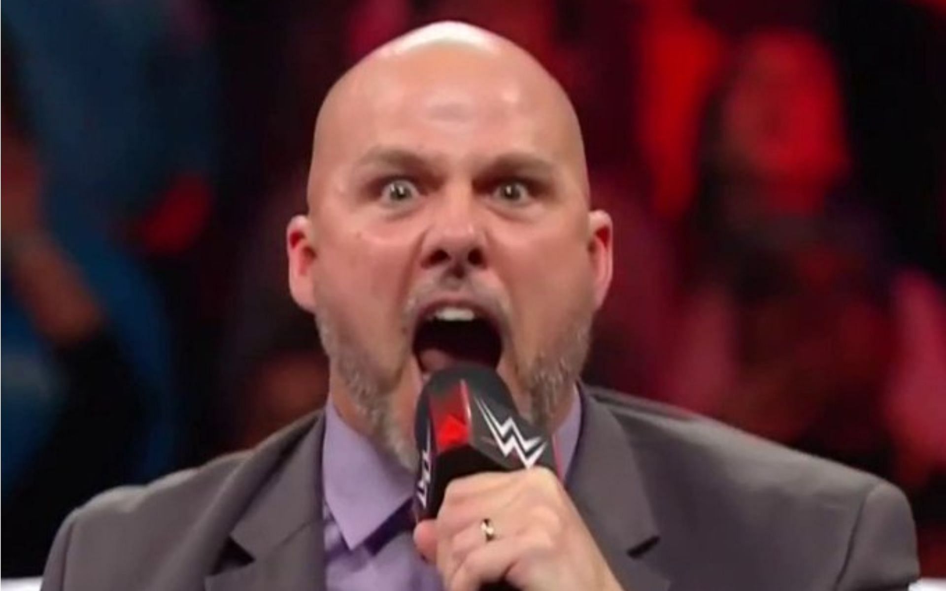 The RAW General Manager was not impressed