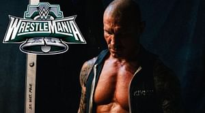 Randy Orton losing his first singles match in 2+ years against WWE star at WrestleMania XL in an angle pitched by legend